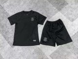 24/25   Corinthians  Away Kids Kits1:1 Quality Kids Soccer Jersey
