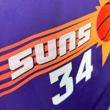 23/24  Suns BARKLEY #34 Purple Retro  1:1 Quality NBA Jersey