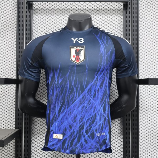 24/25 Japan  Y 3  Home  Blue  Player 1:1 Quality Soccer Jersey