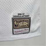 2006/2007 Nuggets ANTHONY #15 White  热压 1:1 Quality NBA Jersey