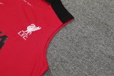 24/25 Liverpool  Black and Red   1:1 Quality Training Vest（A-Set）