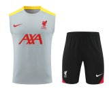 24/25 Liverpool  Dark  Gray  1:1 Quality Training Vest（A-Set）