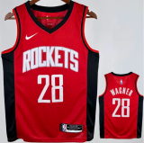 24/25 Rockets WAGNER #28 Red  Hot Pressed   1:1 Quality NBA Jersey