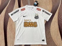 2011/2012  Santos  White Fans Retro 1:1 Quality  Soccer Jersey