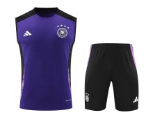 24/25 Germany  Purple Black  1:1 Quality Training Vest（A-Set）