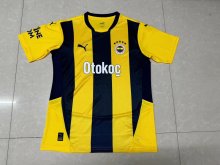 24/25  Fenerbahce  Home Yellow 1:1 Quality Soccer Jersey