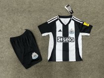 24/25 Newcastle Home  Kids Kits 1:1 Soccer Jersey