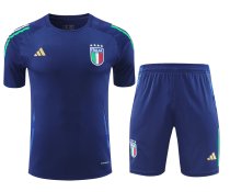 24/25 Italy Training Suit Blue 1:1 Quality Training Jersey