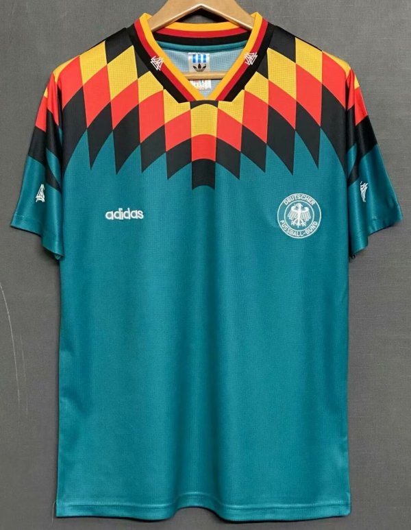 1994 Germany  Away 1:1 Quality Retro Soccer Jersey