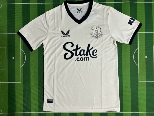 24/25 Everton  Away Fans 1:1 Quality Soccer Jersey