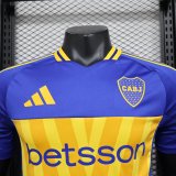 24/25  Boca Home Blue Player 1:1 Quality Soccer Jersey