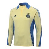 24/25  Ajax Training  Light Yellow 1:1 Quality Training Jersey