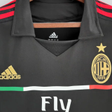 2011/2012  AC Milan Third Black Fans 1:1 Retro Soccer Jersey