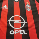 2002/2003 AC Milan Home  Fans 1:1 Retro Soccer Jersey