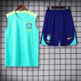 24/25 Brazil Green 1:1 Quality Training Vest （A-Set）