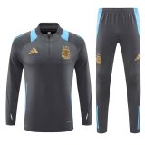 24/25 Argentina Training Gark Grey 1:1 Quality Training Jersey