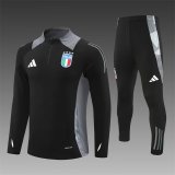 24/25 Italy Training  Black 1:1 Quality Training Jersey