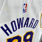 24/25 Lakers HOWARD #39 White 1:1 Quality NBA Jersey