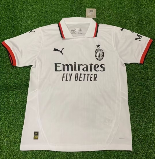 24/25 AC Milan  Away Fans 1:1 Quality  Soccer Jersey