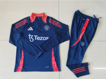 24/25  Manchester United Training  Blue 1:1 Quality Training Jersey