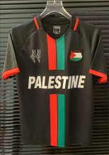 24/25  Palestine  Black  Fans 1:1 Quality Soccer Jersey