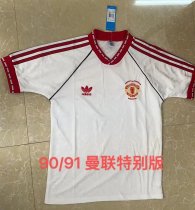 1990/1991  Manchester United Special Edition Fans 1:1 Quality Retro Soccer Jersey