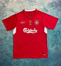 2004/2005 Liverpool Home Retro 1:1 Quality Soccer Jersey