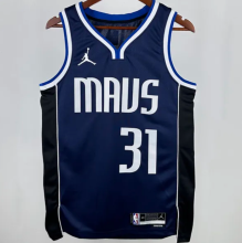 2025 Mavericks THOMPSON #31 Sapphire Blue1:1 Quality NBA Jersey