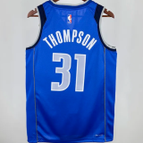 2025 Mavericks THOMPSON #31 Blue 1:1 Quality NBA Jersey