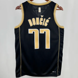 2025 Mavericks Dončić #77 Black Honor Edition  1:1 Quality NBA Jersey