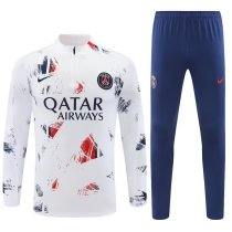 24/25 Paris white Training  1:1 Quality Training Jersey