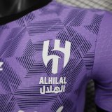 24/25 Al Hilal SFC Third Purple  Player  1:1 Quality Soccer Jersey