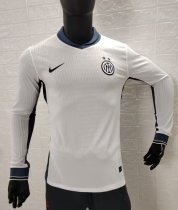 24/25 Inter Milan  Away Long sleeve Player1:1 Quality Soccer Jersey