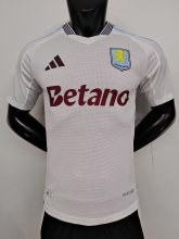 24/25  Aston Villa  Away Player Version 1:1 Quality Soccer Jersey