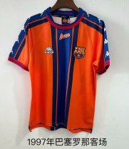 1997 Barcelona  Away Fans 1:1 Quality Retro Soccer Jersey