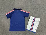 1982/1984 France Home Kids Kits Retro  1:1 Quality Soccer Jersey