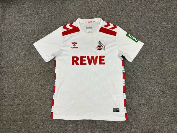 24/25 FC Köln Home Fans 1:1 Quality Soccer Jersey