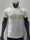 24/25 Real Madrid White Special Edition Player 1:1 Quality Soccer Jersey