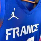 2024 Team FRANCE WEMBANYAMA #32 1:1 Quality  NBA Jerseys