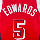 2024 Team USA EDWARDS #5 Red 1:1 Quality NBA Jerseys