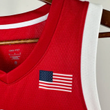 2024 Team USA HALIBURTON #9 Red 1:1 Quality NBA Jerseys