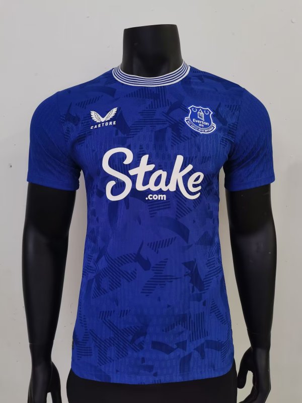 24/25  Everton Home Player 1:1 Quality Soccer Jersey