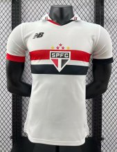 24/25  Sao Paulo Home Player 1:1 Quality Soccer Jersey