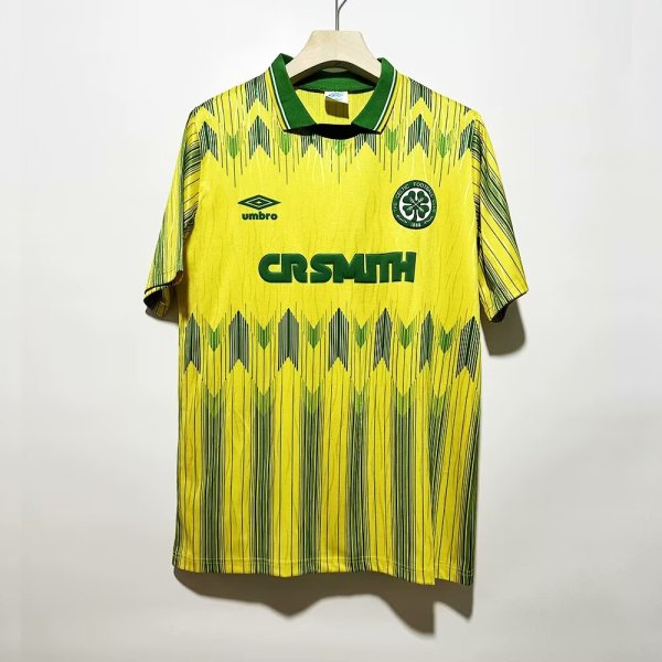 1989/1991 Celtic Away 1:1 Quality Retro Soccer Jersey