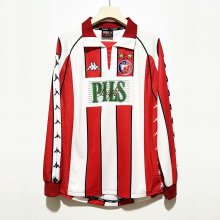 1999/2001 Crvena zvezda Beograd Home Long Sleeve Retro 1:1 Quality Soccer Jersey