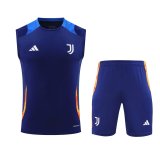 24/25 Juventus Blue 1:1 Quality Training Vest（A-Set）