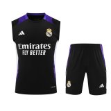 24/25  Real Madrid  Black 1:1 Quality Training Vest（A-Set）