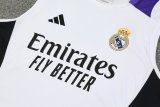 24/25  Real Madrid  White 1:1 Quality Training Vest（A-Set）