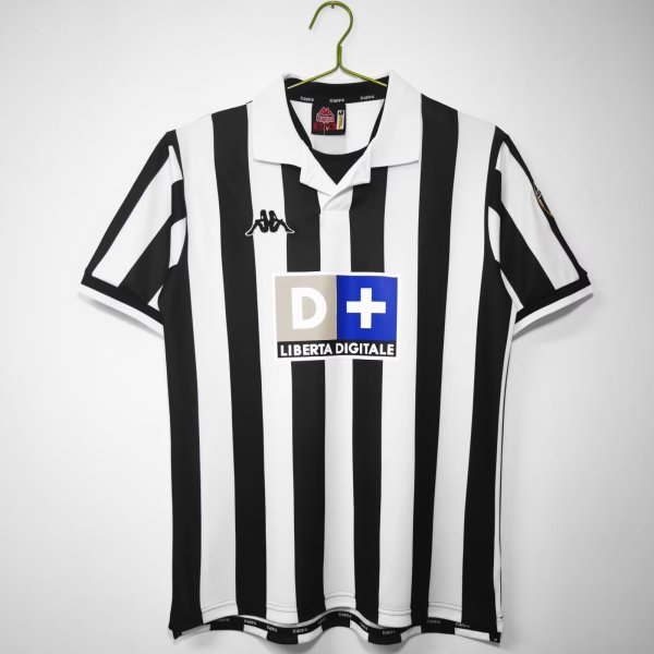 1998/1999  Juventus Home Fans Retro 1:1 Quality Soccer Jersey