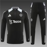 24/25  Manchester United Black 1:1 Quality Training Jersey